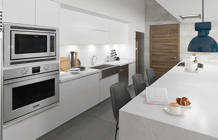 VC Vinyl Kitchen cabinet