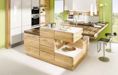 Nature Wood Veneer Home Furniture Kitchen Cabinets