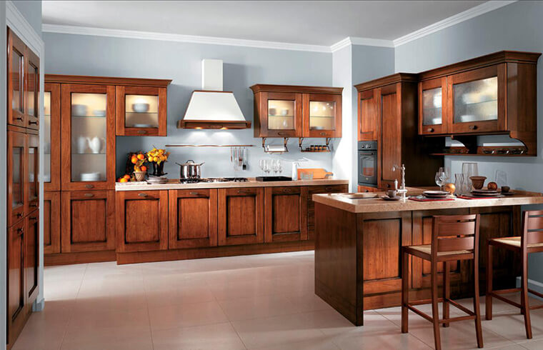 Luxury White Solid Wood Kitchen Cabinets - Buy Home Furniture, kitchen ...