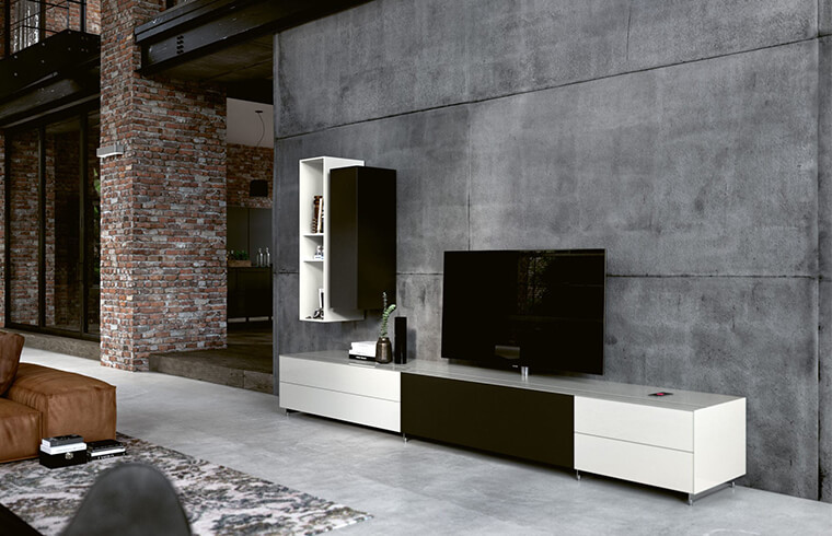 Individual House Luxury Drawer TV Cabinet