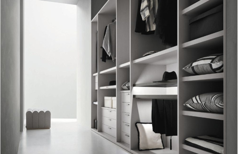 Modern Style Melamine Luxury Walk in Closet