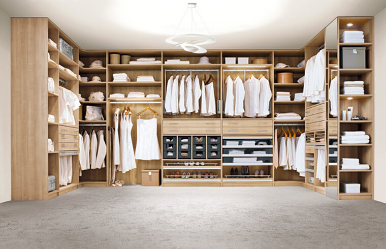 Mueble vestidor Suit (L x An x Al: 50 x 200 x 205 cm, Blanco, Melamina)