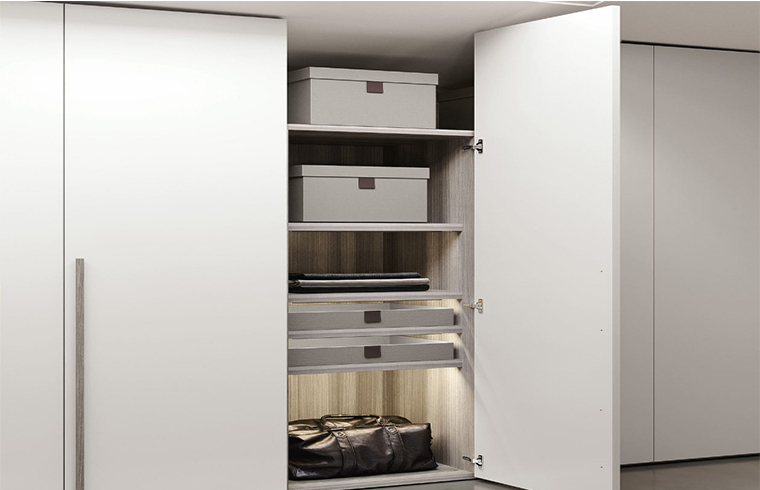 Modern MDF Material Door Wardrobe Cabinet With Hinge Cabinet