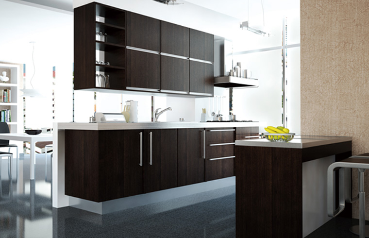 Customize Design Solid Wood Kitchen Cabinets