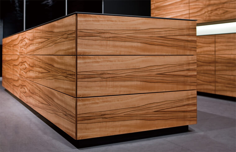 Luxury Design Laminated Kitchen Furniture Kitchen Cabinets