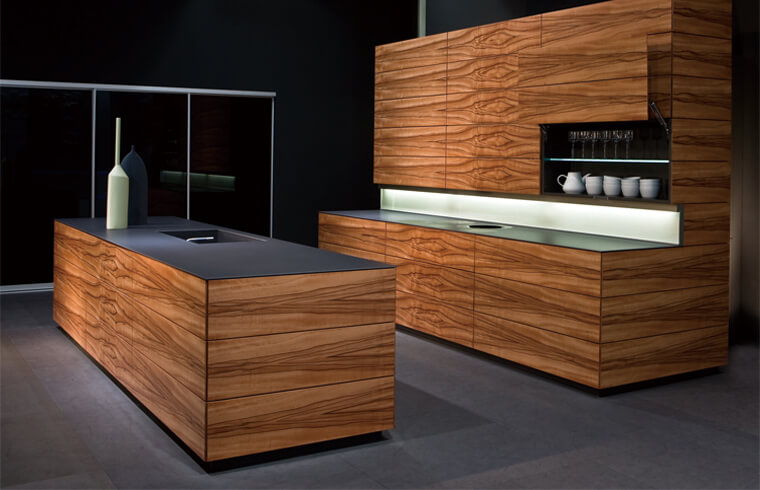 Luxury Design Laminated Kitchen Furniture Kitchen Cabinets