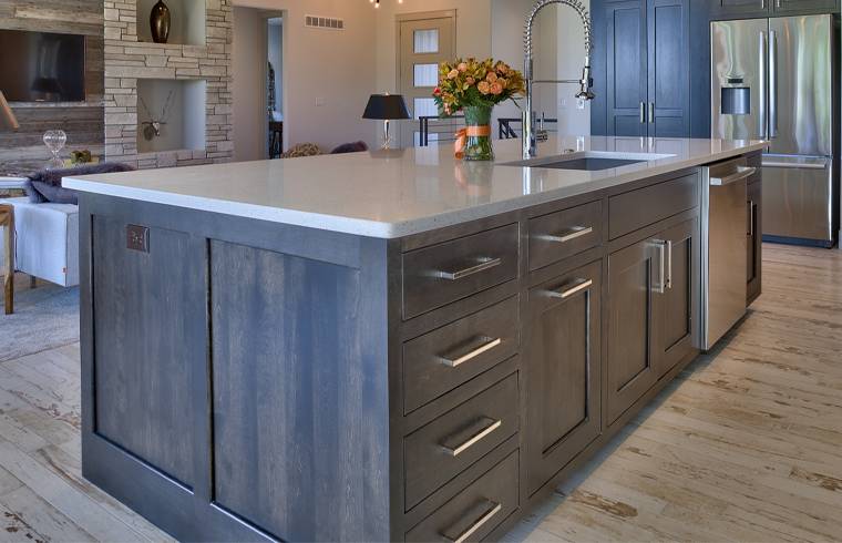 High End Modern Rustic Kitchen Cabinets With Shaker Style
